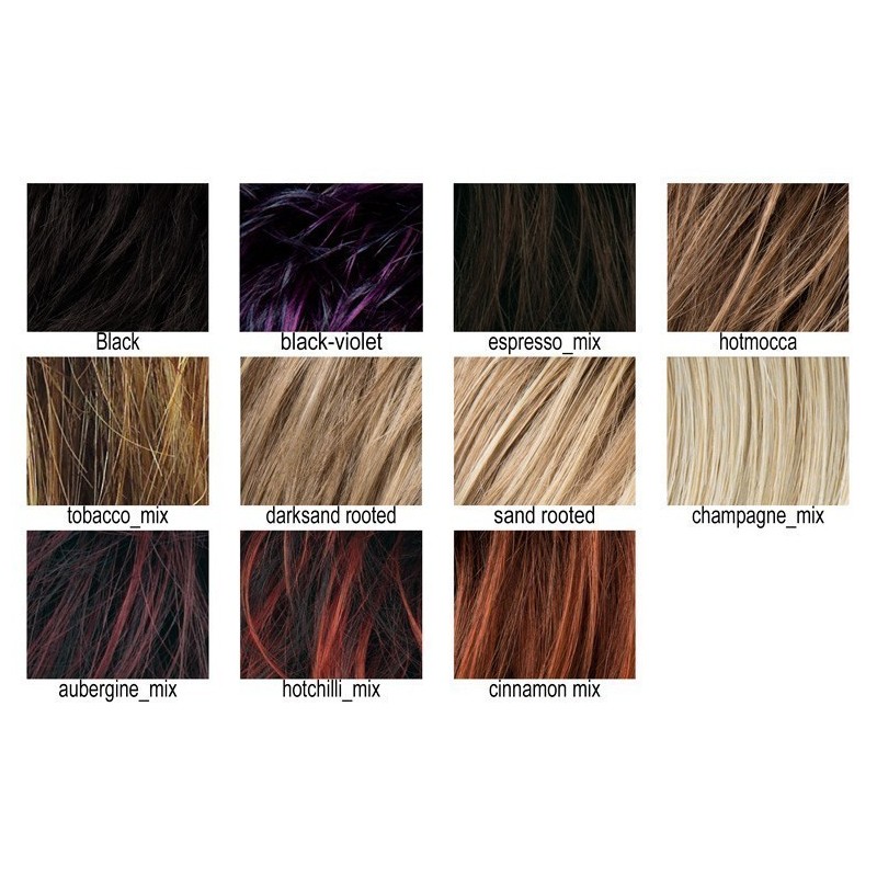 Perruque courte, un style tendance coiffé-décoiffé, délicieusement jeune