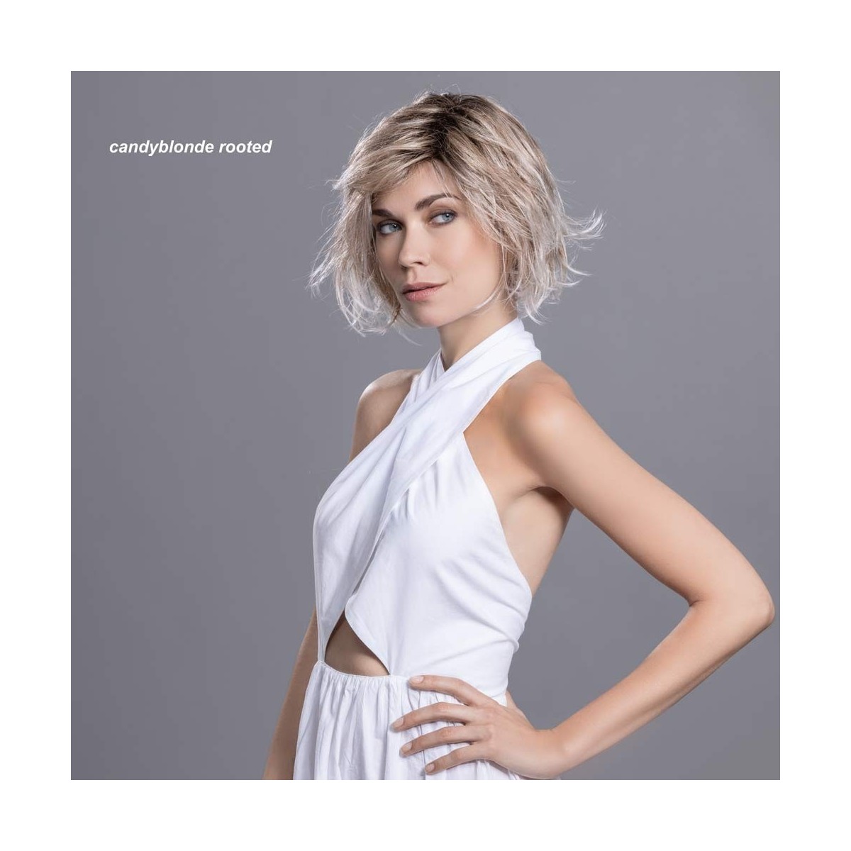 Perruque séduisante et chic, look décoiffé naturel Perruque séduisante et chic, look décoiffé naturel