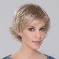 Perruque courte monofilament, avec effet naturel