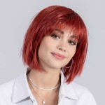 Perruque courte monofilament, carré effilé, un style égyptien
