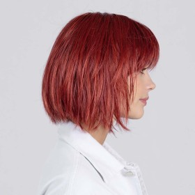 Perruque courte monofilament, carré effilé, un style égyptien
