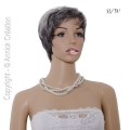 Perruque courte, une coupe moderne originale Mystic