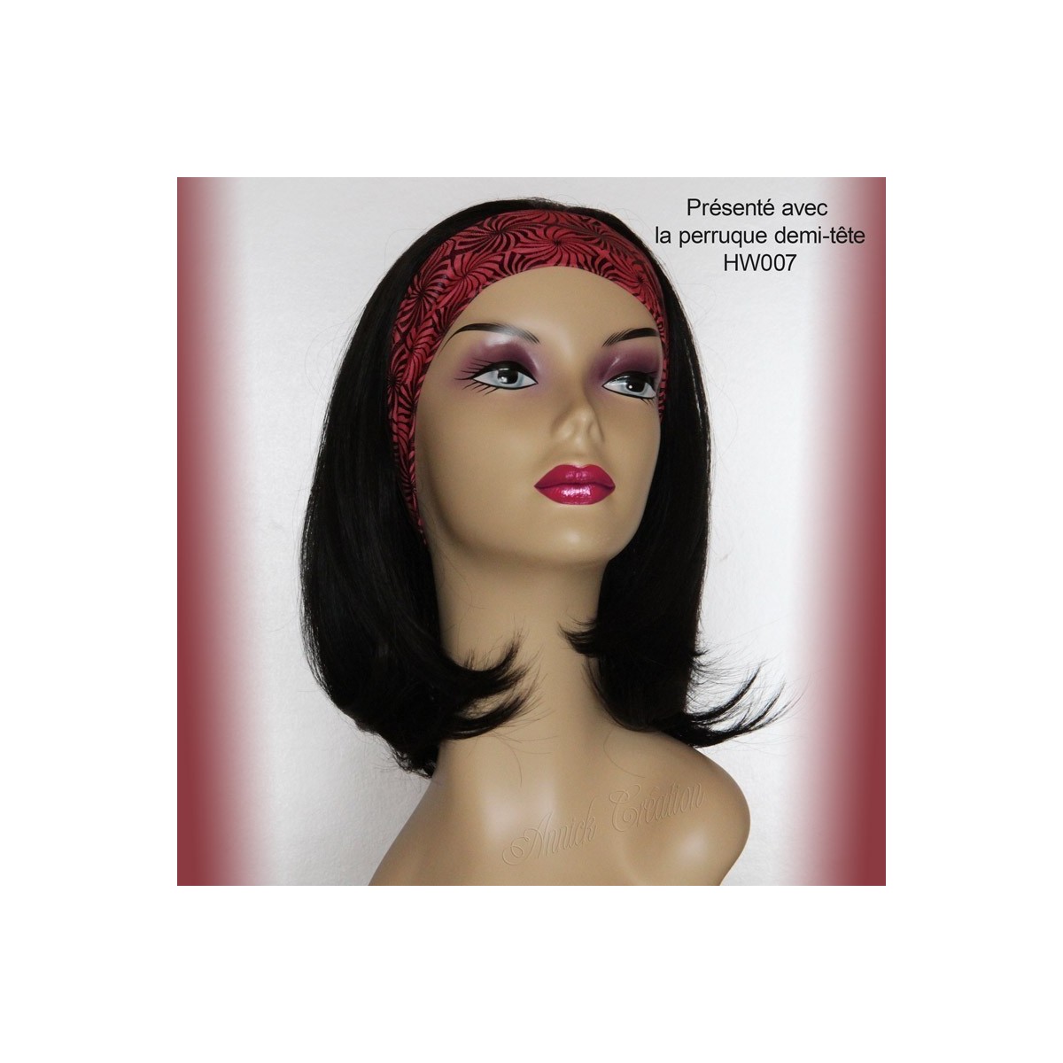 Bandeau pour vos perruques demi-tête Bandeau pour vos perruques demi-tête